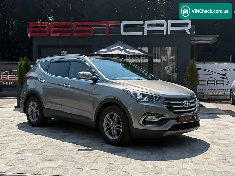 Hyundai Santa FE 2016, фото з оголошення 1 з 20, VIN 5XYZUDLBXHG401237