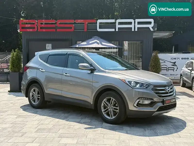 Hyundai Santa FE 2016, фото з оголошення 2 з 20, VIN 5XYZUDLBXHG401237