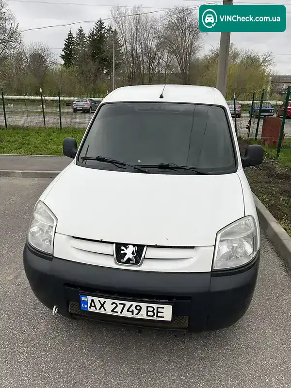 Peugeot Partner 2011, фото з оголошення 1 з 6, VIN VF3GBKFWCAX519010