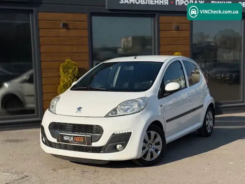 Peugeot 107 2014, фото з оголошення 1 з 20, VIN VF3PNCFB0DR101610