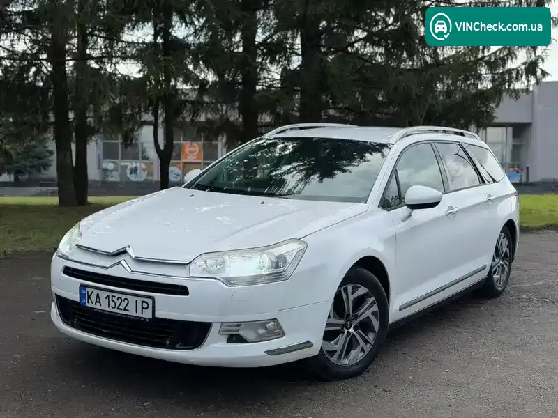 Citroen C5 2010, фото з оголошення 1 з 21, VIN VF7RWRHHAAL546781