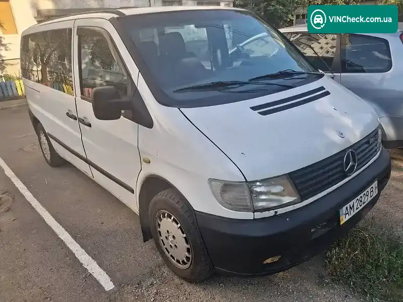 Mercedes-Benz Vito 2002, фото з оголошення 2 з 7, VIN WDF63809413473935