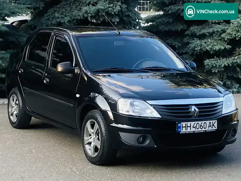 Renault Logan 2009, фото з оголошення 1 з 21, VIN VF1LSRABH42031689