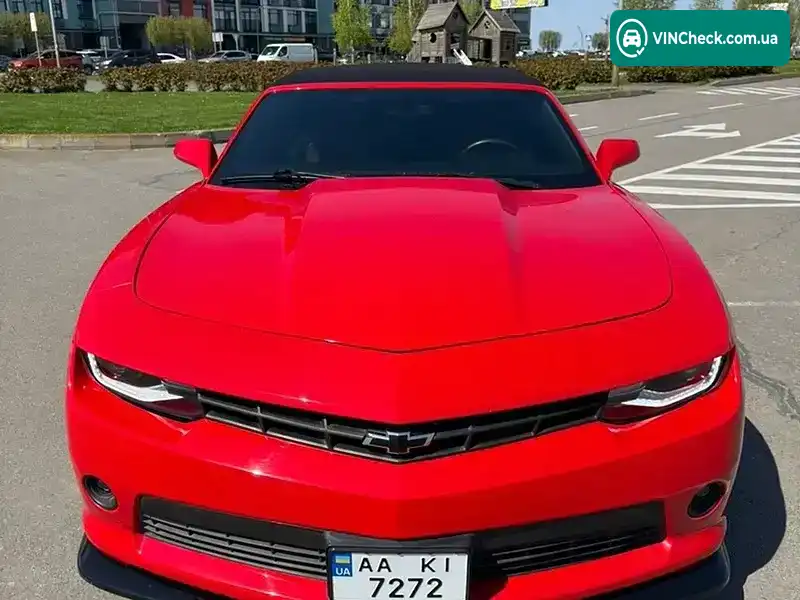 Chevrolet Camaro 2015, фото з оголошення 2 з 21, VIN 2G1FD3D33F9293937