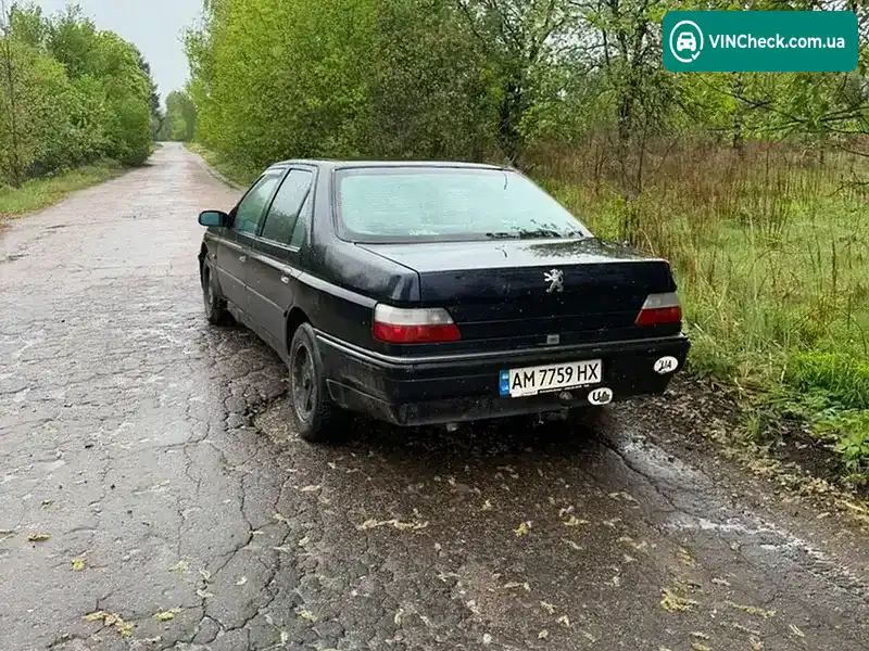 Peugeot 605 1991, фото з оголошення 2 з 5, VIN VF36BRFZ890858414