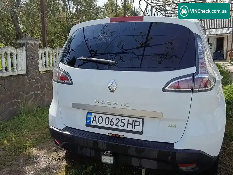 Renault Scenic 2014, фото з оголошення 1 з 7, VIN VF1JZ14K650345184