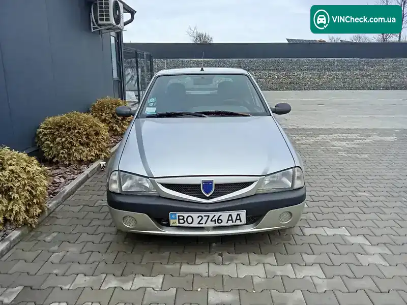 Dacia Solenza 2004, фото з оголошення 1 з 6, VIN UU1R5A71543413892