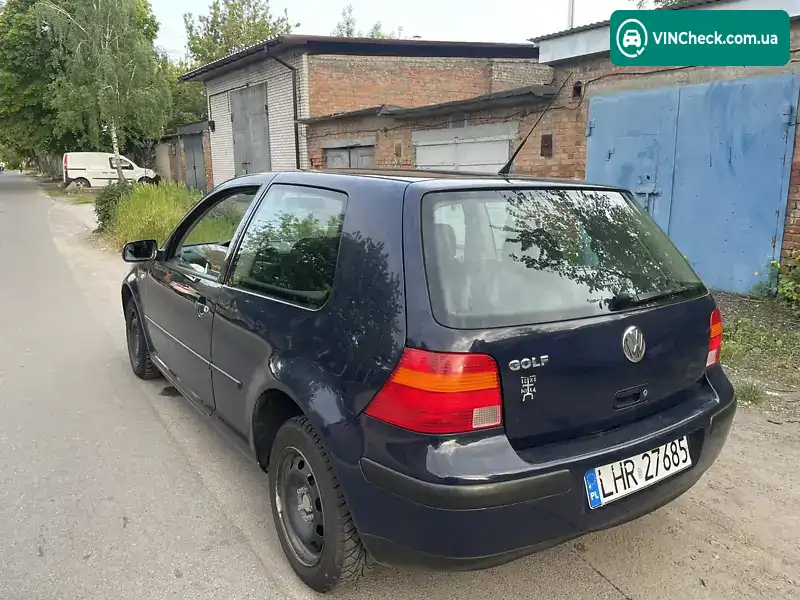 Volkswagen Golf 2001, фото з оголошення 1 з 6, VIN WVWZZZ1JZ2P049043