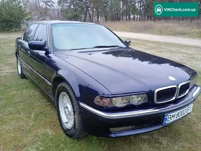 BMW 7 Series 1999, фото з оголошення 1 з 5, VIN WBAGG41020DN60639