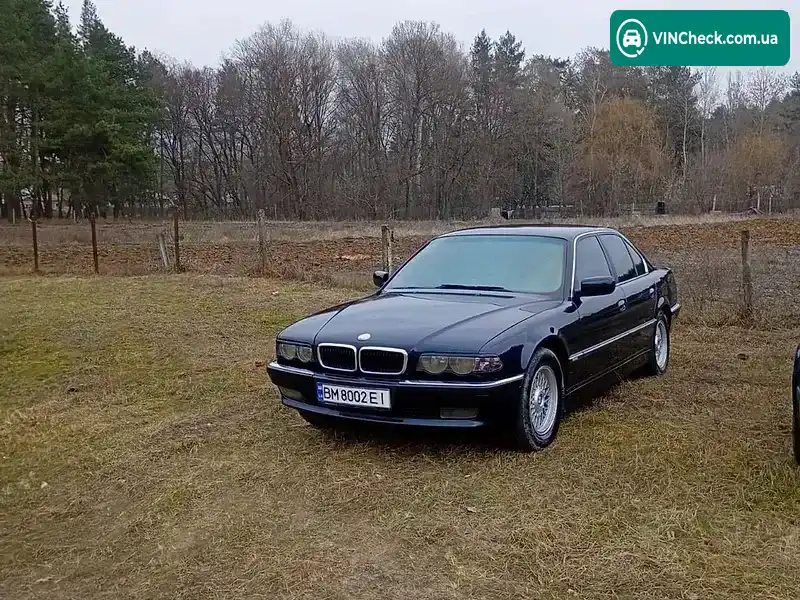 BMW 7 Series 1999, фото з оголошення 2 з 5, VIN WBAGG41020DN60639