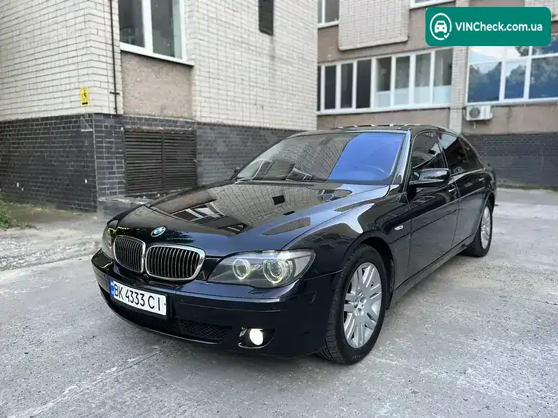 BMW 7 Series 2008, фото з оголошення 1 з 20, VIN WBAHM41040DE99147