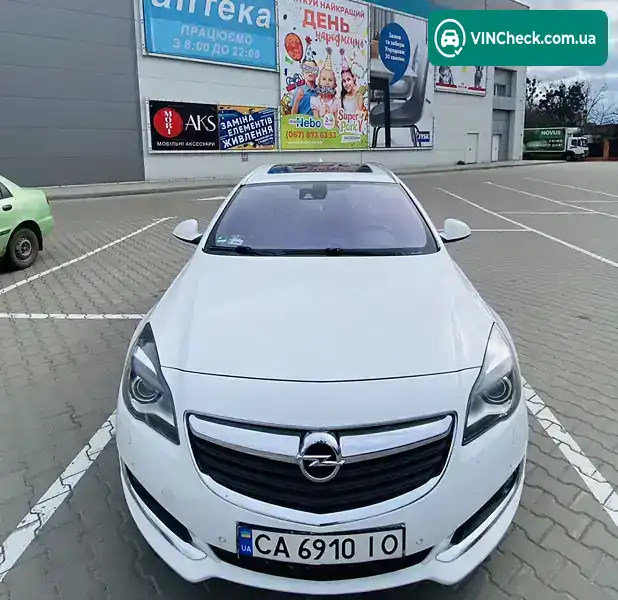Opel Insignia 2016, фото з оголошення 1 з 12, VIN W0LGT8E14G1100630