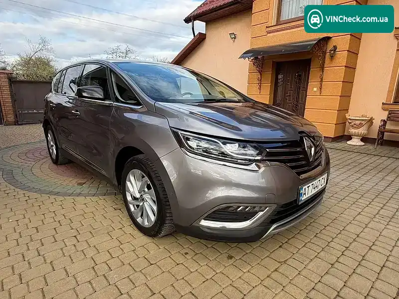 Renault Espace 2016, фото з оголошення 1 з 21, VIN VF1RFC00554451043