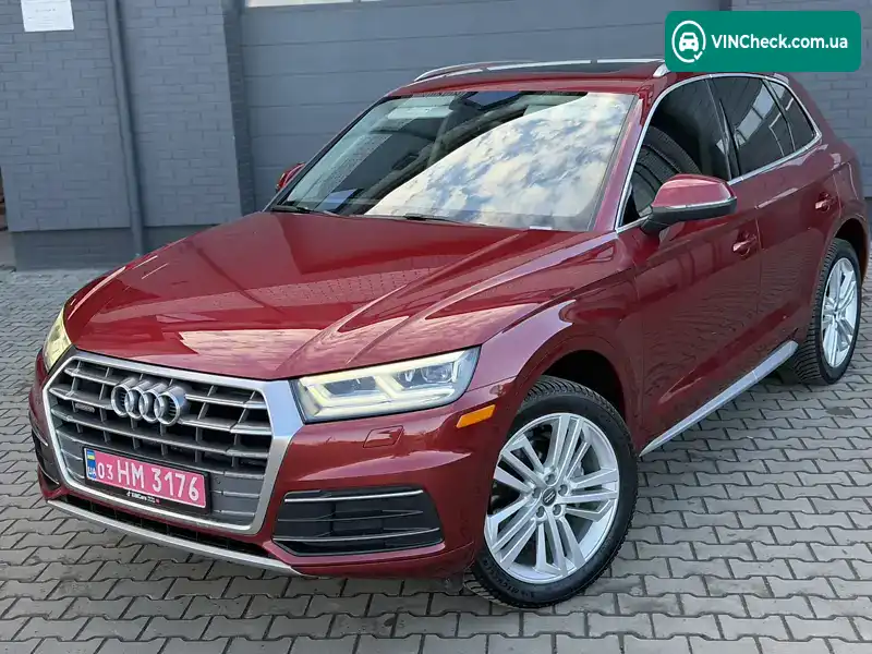 Audi Q5 2018, фото з оголошення 1 з 20, VIN WA1BNAFY4J2241993
