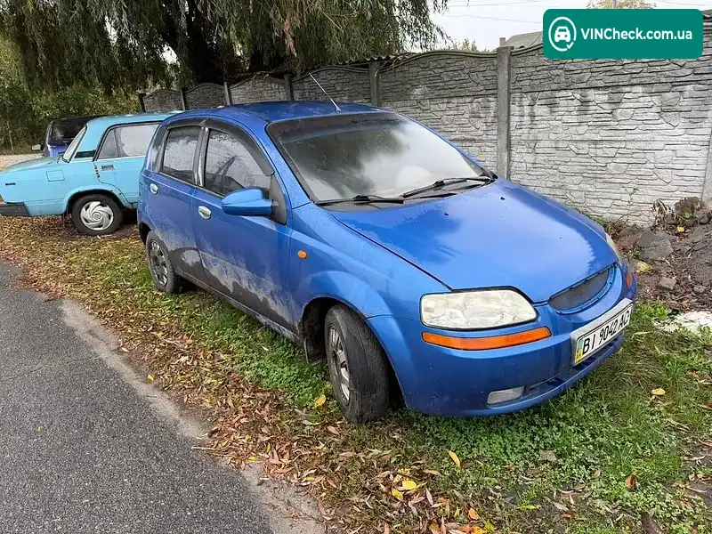 Chevrolet Aveo 2005, фото з оголошення 2 з 9, VIN Y6DSF48YE5B385754