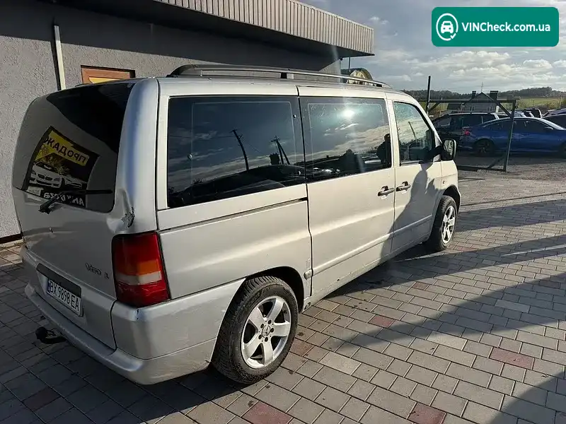 Mercedes-Benz Vito 2001, фото з оголошення 2 з 15, VIN VSA63809413405269