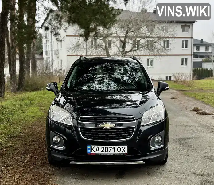 Chevrolet Tracker 2013, фото з оголошення 2 з 21, VIN KL1BD765JDB118139
