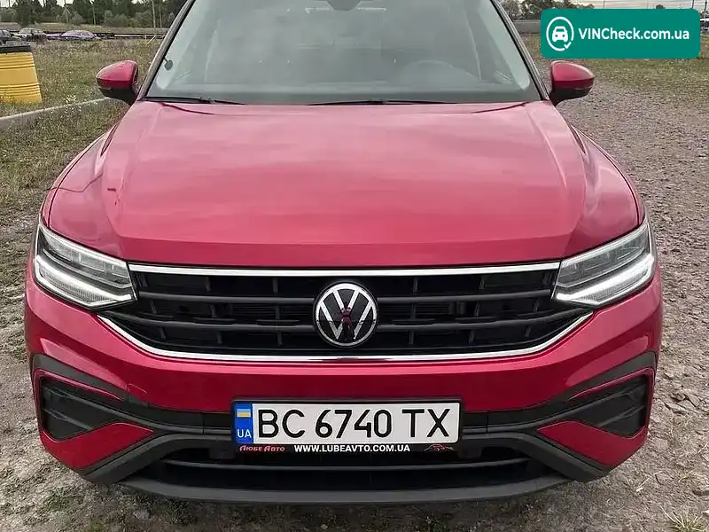 Volkswagen Tiguan 2022, фото з оголошення 1 з 17, VIN 3VV2B7AX3NM144655