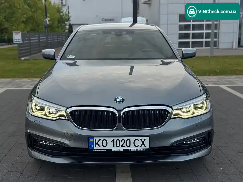 BMW 5 Series 2018, фото з оголошення 2 з 20, VIN WBAJA91020B307630