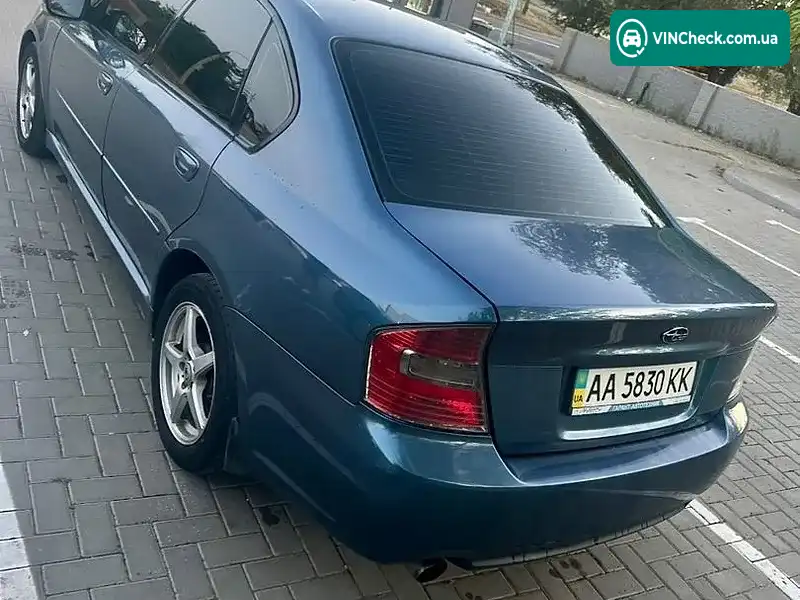 Subaru Legacy 2003, фото з оголошення 2 з 13, VIN JF1BL5LL54G002046