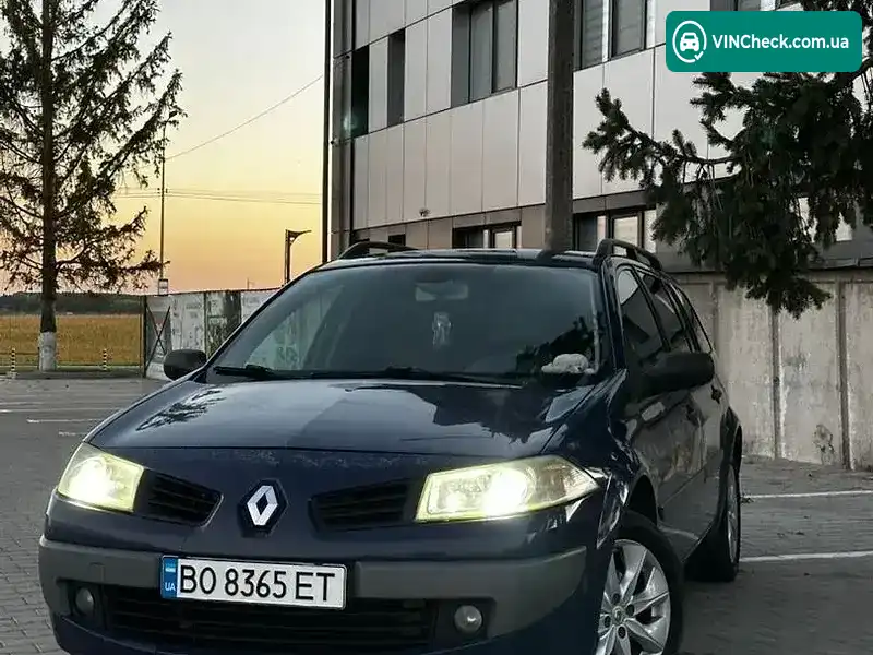 Renault Megane 2007, фото з оголошення 2 з 20, VIN VF1KMS6C638376854