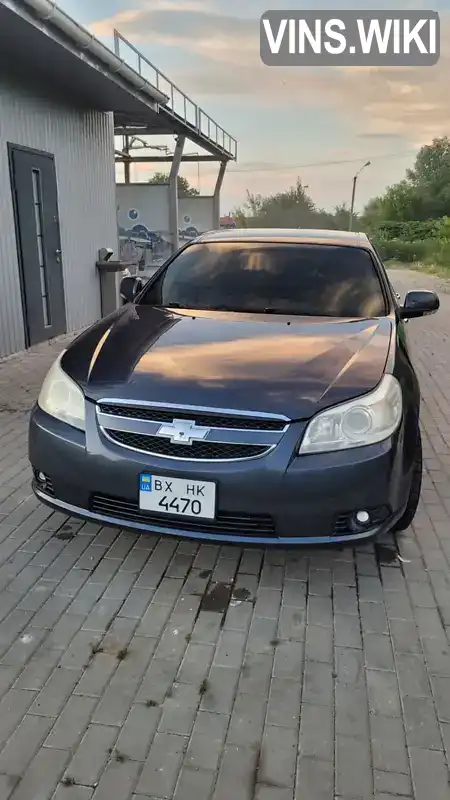 Chevrolet Epica 2008, фото з оголошення 1 з 11, VIN KL1LF69KJ8B125477