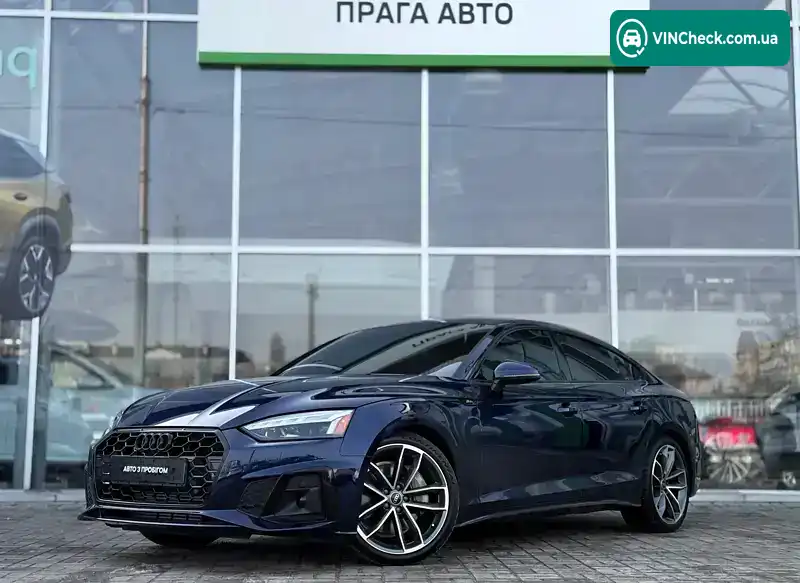 Audi A5 Sportback 2023, фото з оголошення 1 з 21, VIN WAUDACF53RA037339