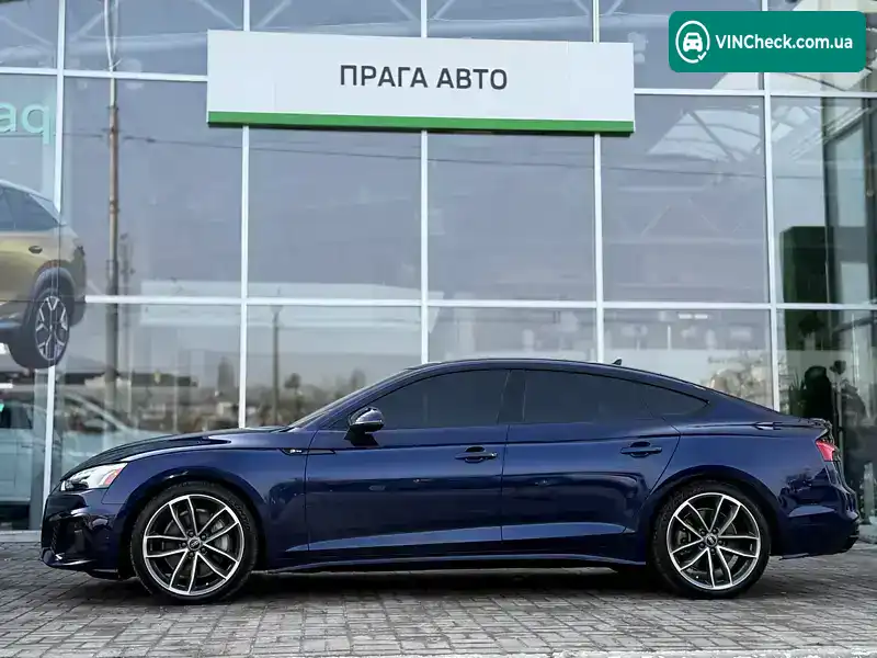 Audi A5 Sportback 2023, фото з оголошення 2 з 21, VIN WAUDACF53RA037339