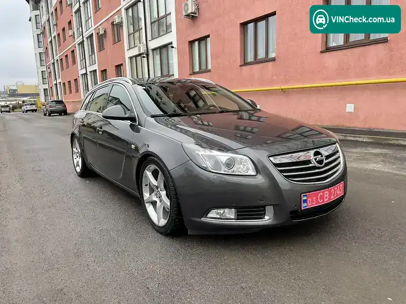 Opel Insignia 2011, фото з оголошення 1 з 20, VIN W0LGM8GM3B1168205