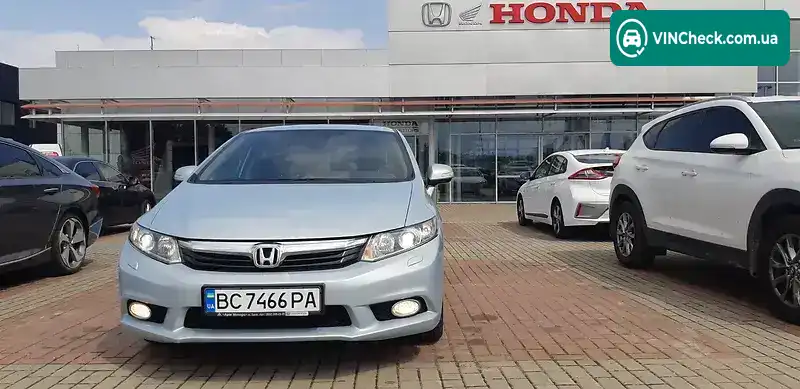 Honda Civic 2012, фото з оголошення 2 з 20, VIN NLAFB8660CW001453