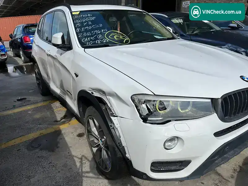 BMW X3 2014, фото з оголошення 2 з 20, VIN 5UXWY3C55F0E96533