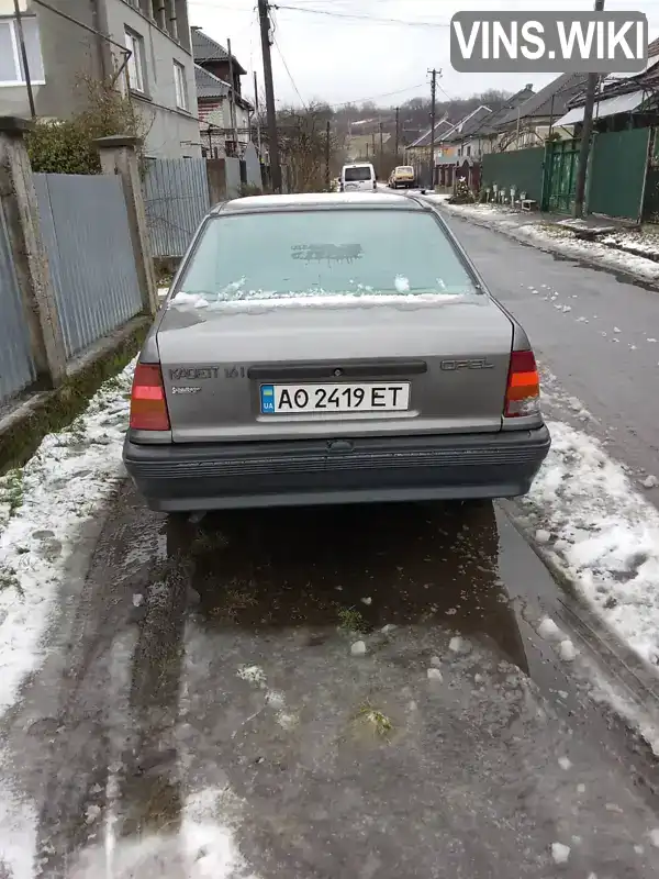 Opel Kadett 1988, фото з оголошення 2 з 4, VIN W0L000039J5307558
