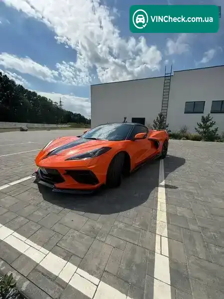 Chevrolet Corvette 2020, фото з оголошення 1 з 13, VIN 1G1Y82D48L5102392