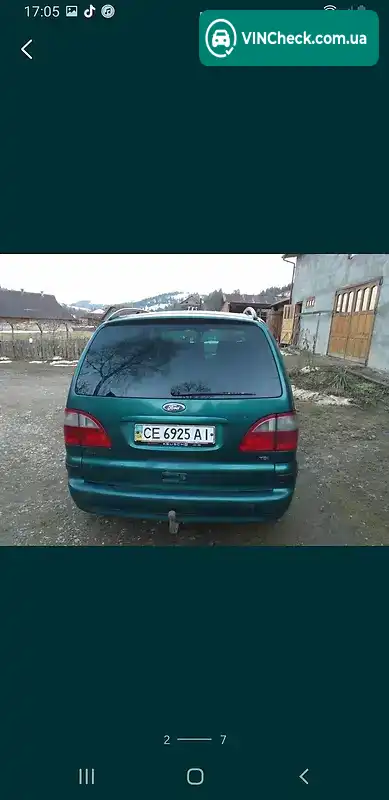 Ford Galaxy 2001, фото з оголошення 2 з 5, VIN WF0GXXPSSGYS19235