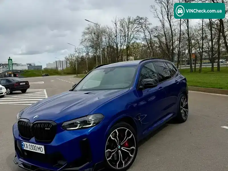 BMW X3 M 2021, фото з оголошення 1 з 21, VIN 5YM13EC03N9K58446