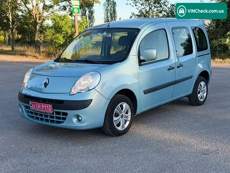Renault Kangoo 2009, фото з оголошення 1 з 20, VIN VF1KW0DB540906177