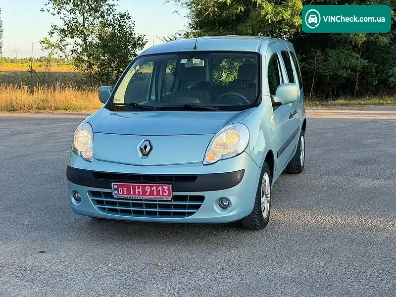 Renault Kangoo 2009, фото з оголошення 2 з 20, VIN VF1KW0DB540906177