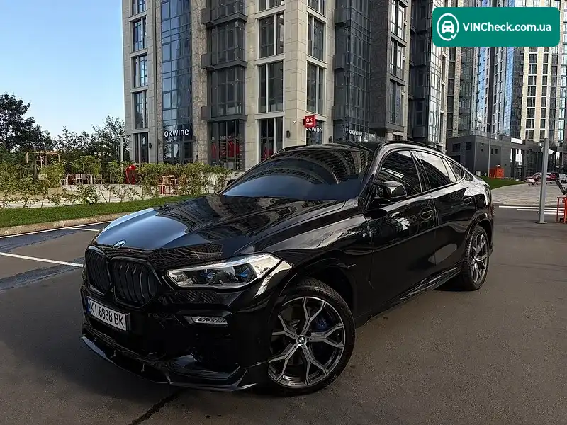 BMW X6 2021, фото з оголошення 1 з 20, VIN WBACY810609F90655