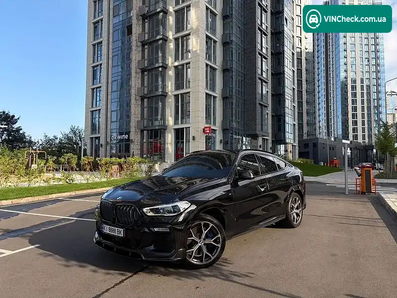 BMW X6 2021, фото з оголошення 2 з 20, VIN WBACY810609F90655
