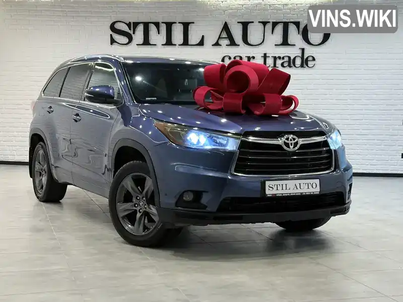Toyota Highlander 2016, фото з оголошення 1 з 21, VIN 5TDJKRFH2GS291592