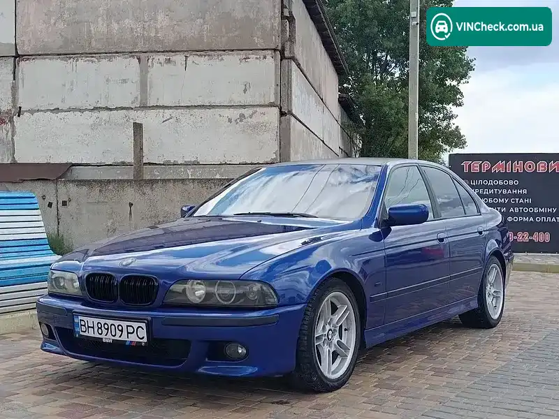 BMW 5 Series 2000, фото з оголошення 1 з 16, VIN WBADL810X0GX35532