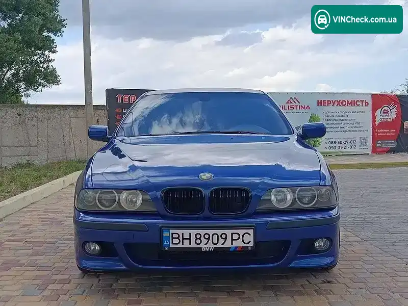 BMW 5 Series 2000, фото з оголошення 2 з 16, VIN WBADL810X0GX35532