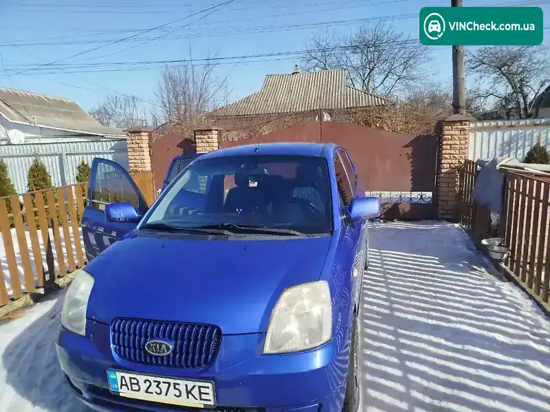 Kia Picanto 2006, фото з оголошення 1 з 19, VIN Y6LBA24336L000294