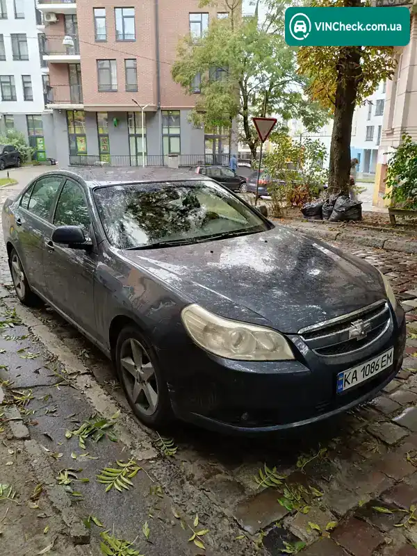 Chevrolet Epica 2006, фото з оголошення 1 з 21, VIN KL1LF69KJ7B023601