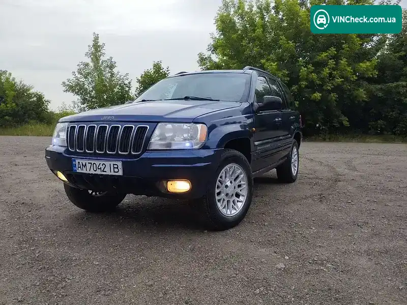 Jeep Grand Cherokee 2002, фото з оголошення 1 з 12, VIN 1J8G2E8A03Y521432