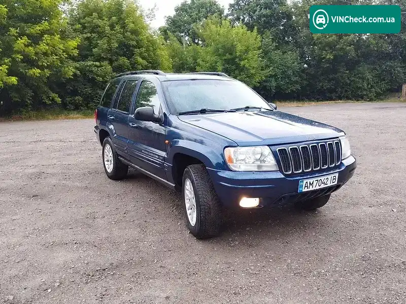 Jeep Grand Cherokee 2002, фото з оголошення 2 з 12, VIN 1J8G2E8A03Y521432
