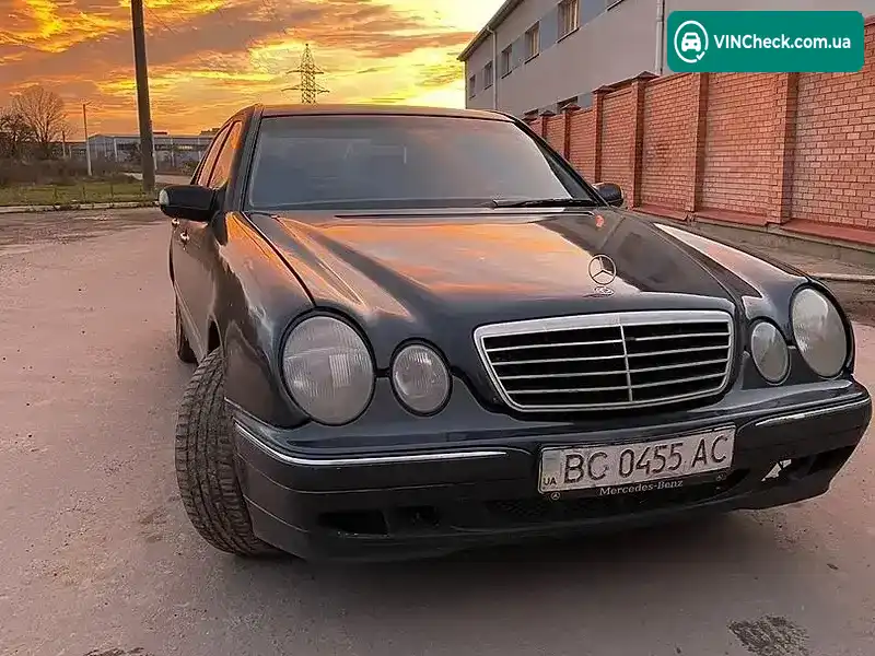 Mercedes-Benz E-Class 2002, фото з оголошення 1 з 6, VIN WDB2100481B494538