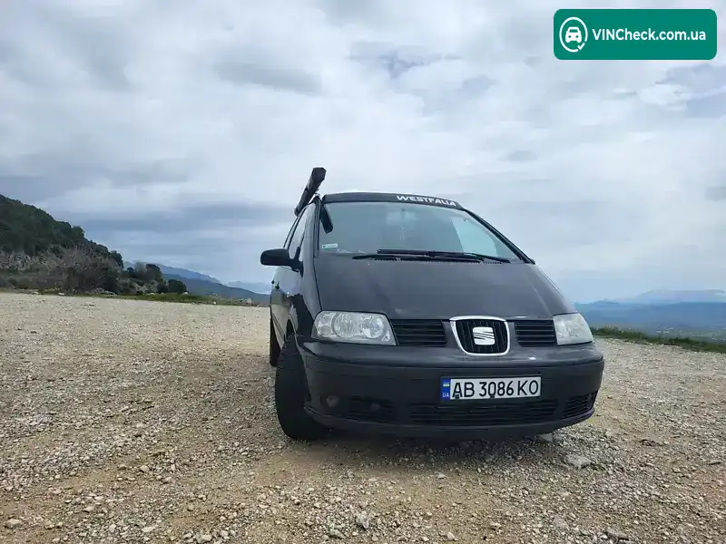 SEAT Alhambra 2002, фото з оголошення 1 з 21, VIN VSSZZZ7MZ3V511807