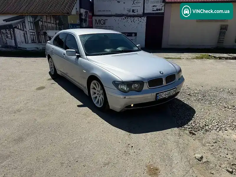 BMW 7 Series 2002, фото з оголошення 1 з 9, VIN WBAGM21010DR46689
