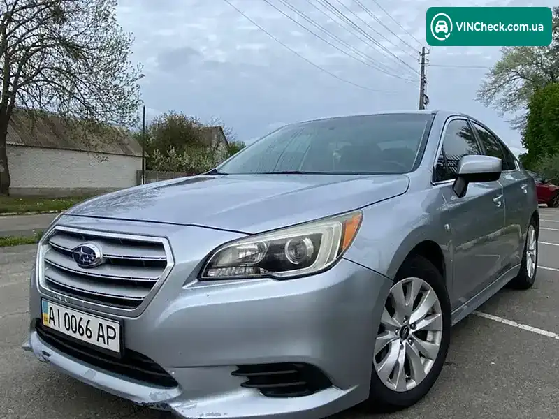 Subaru Legacy 2015, фото з оголошення 1 з 10, VIN 4S3BNAC61F3053359